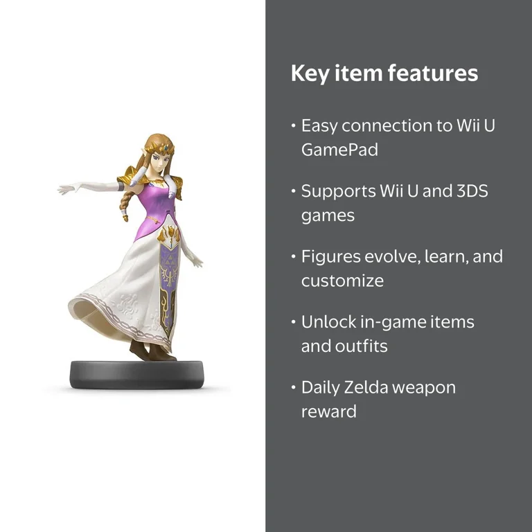 Nintendo Zelda amiibo Figure for Super Smash Bros. Series