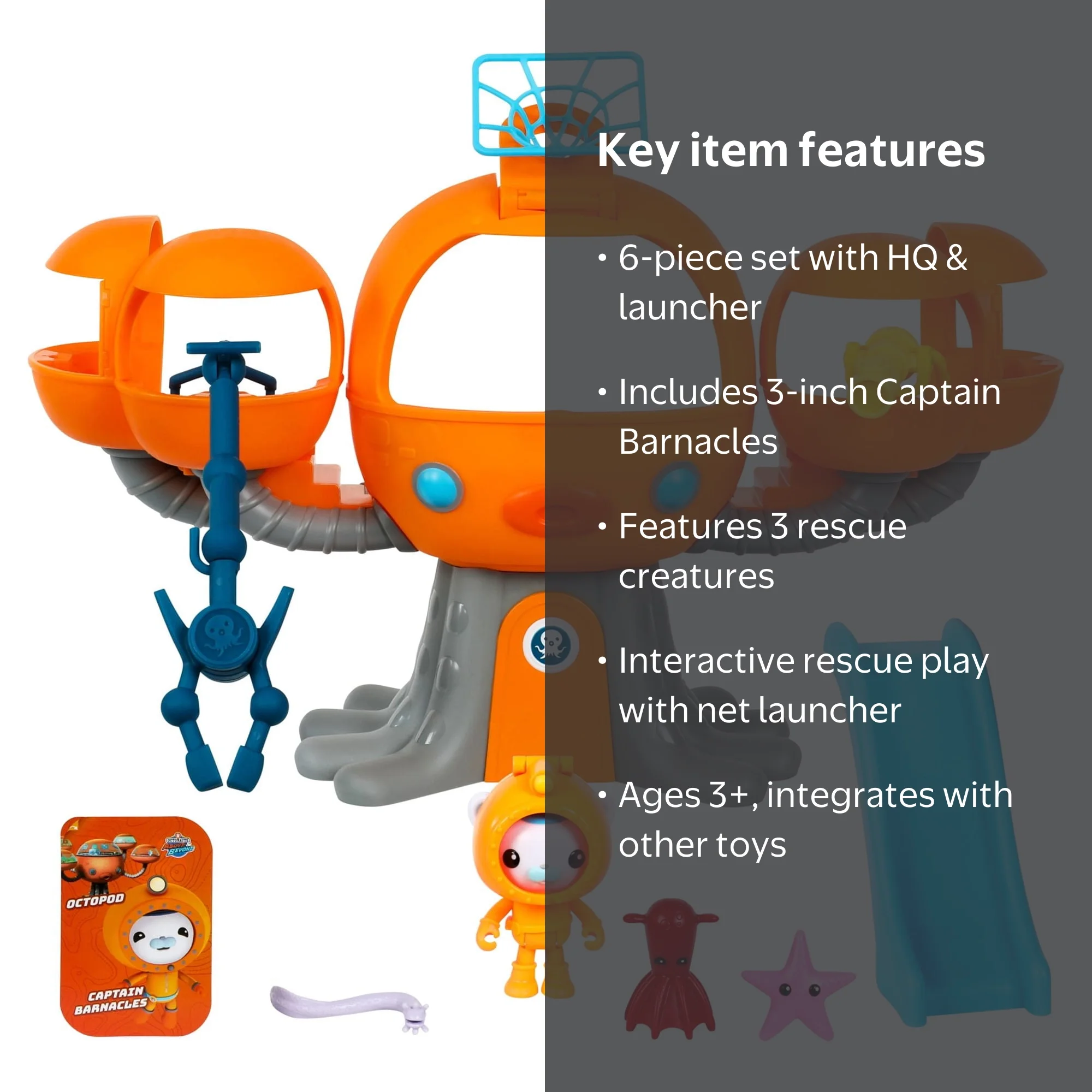 Octonauts Playset (20) | Plastic figure sets for hobby shops