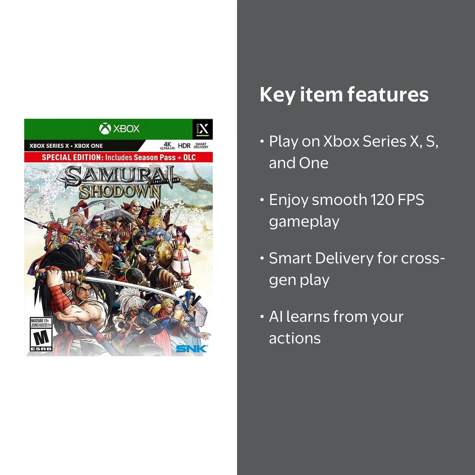 Samurai Shodown Enhanced Edition, Thq-Nordic, Xbox Series X, Xbox