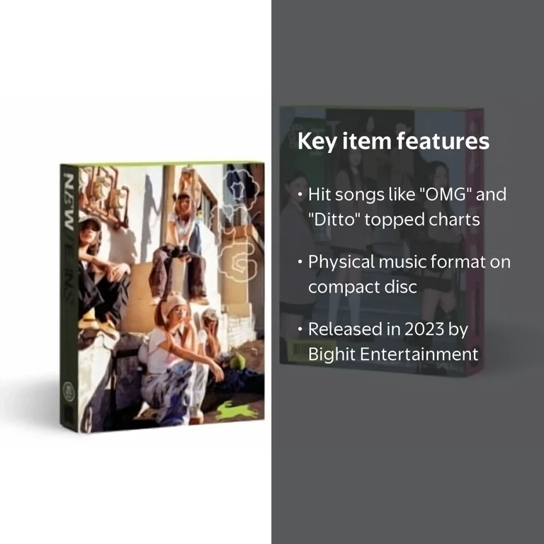 Newjeans 'OMG' - K-Pop Music & Performance CD with Extras