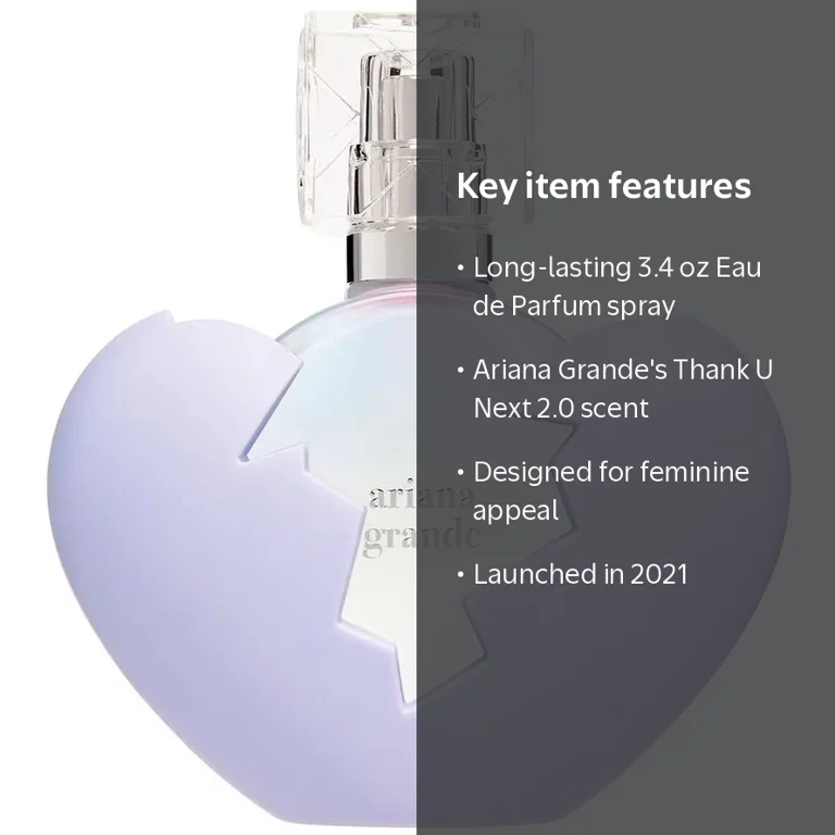 Ariana Grande Ladies Thank U Next 2.0 EDP Spray 3.4 oz Fragrances Ariana Grande Ladies Thank U Next 2.0 EDP Spray 3.4 oz Fragrances