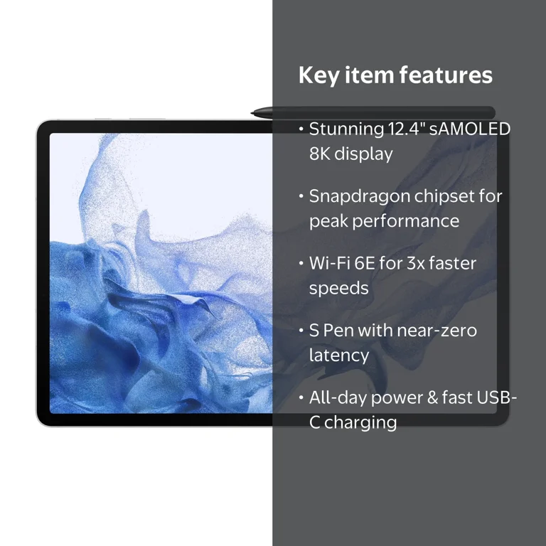 Newest Samsung Galaxy S8+ 12.4