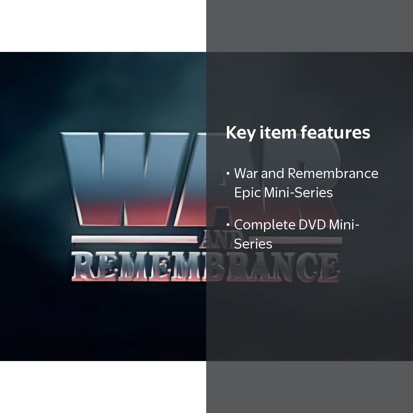 War and Remembrance: Complete Epic Mini-Series Box Set (DVD