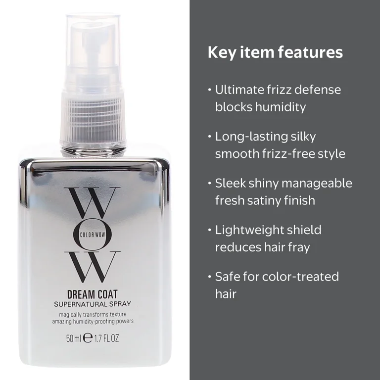 Color Wow Dream Coat Supernatural Spray 1.7 oz, humidity