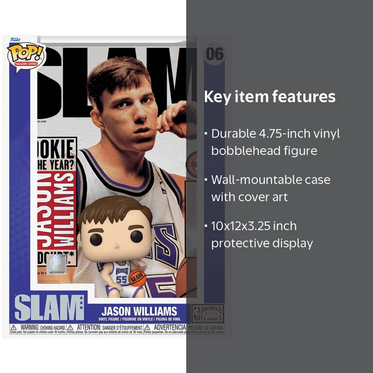 Funko Pop! NBA SLAM Cover - Jason Williams Sports Vinyl Figure