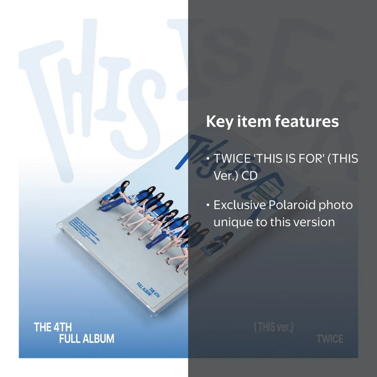 Twice - THIS IS FOR (THIS Ver.) (Walmart Exclusive) - CD - Walmart.com