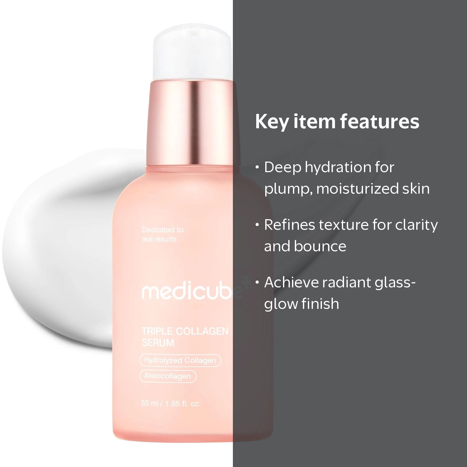 Medicube, Triple Collagen Serum, 1.85 fl oz, Firming, Hydrating