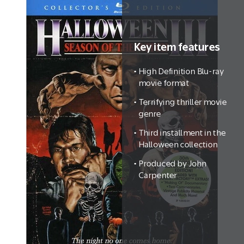 Halloween III: Season of the Witch Collector's Edition, Blu-ray
