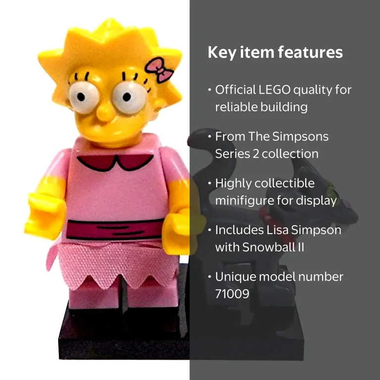 LEGO The Simpsons Series 2 Collectible Minifigure 71009 - Lisa