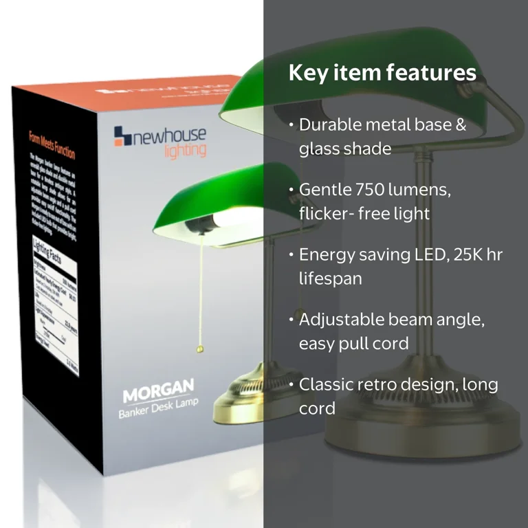 Newhouse Lighting Morgan Antique Green Adjustable Energy-Efficient