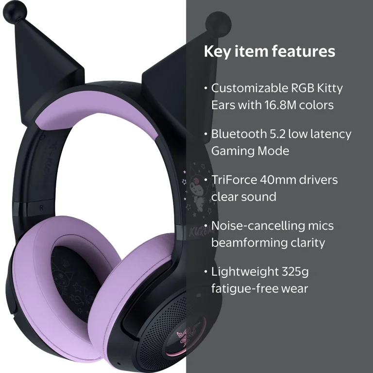 Razer Kraken Kitty V2 BT Wireless Bluetooth RGB Gaming Headset