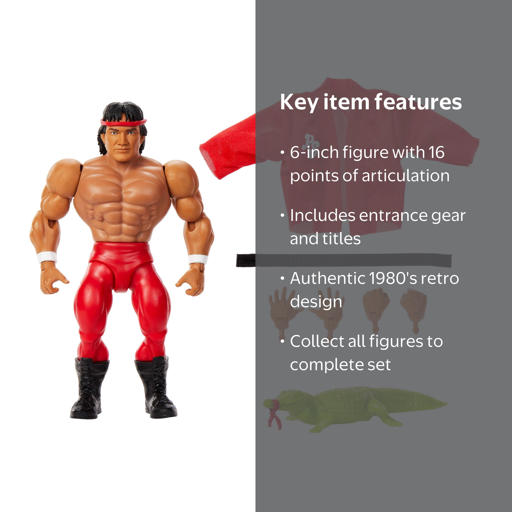 WWE Superstars Ricky “The Dragon” Steamboat Action Figure Set