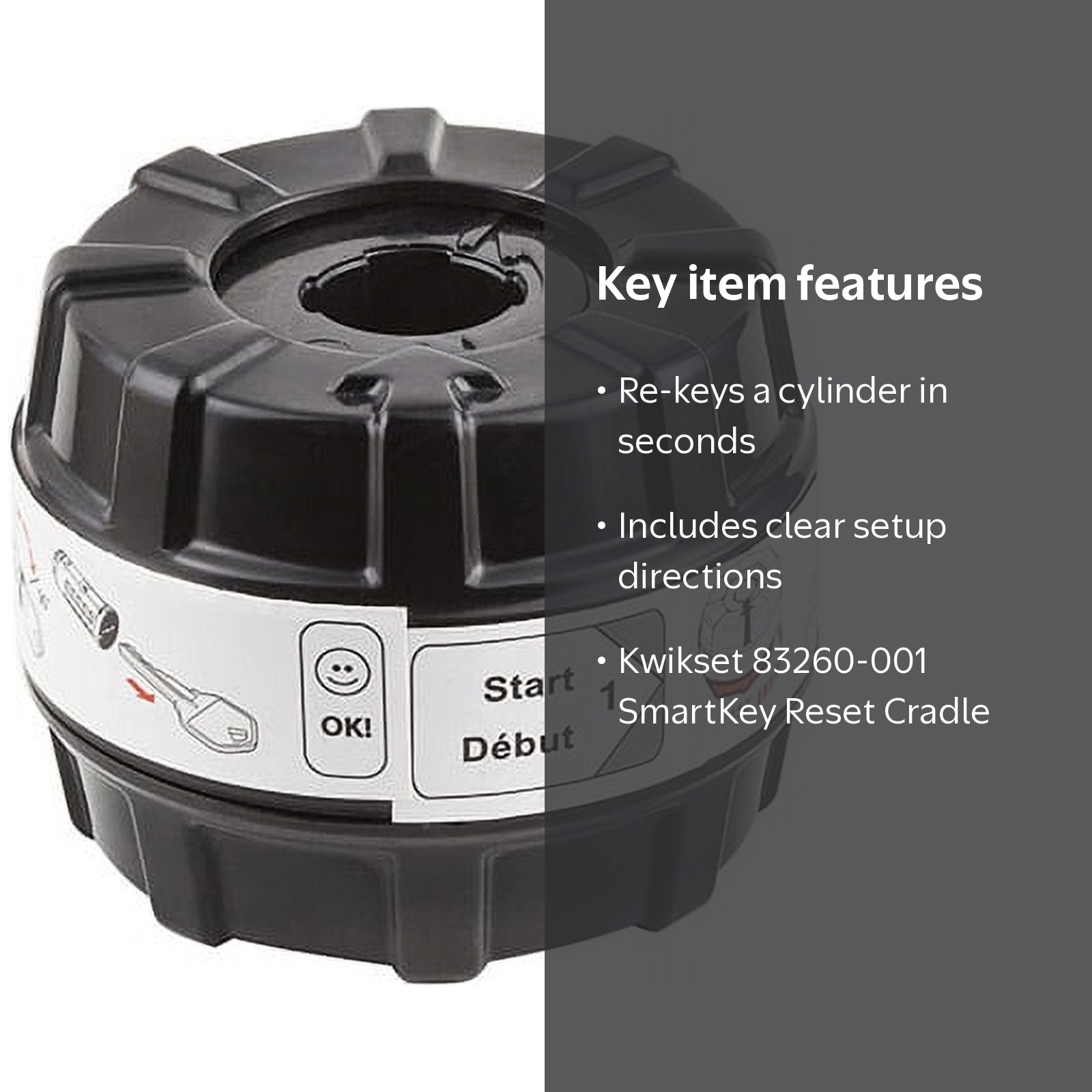 Kwikset 83260 SmartKey Reset Cradle - Quantity 1 - Walmart