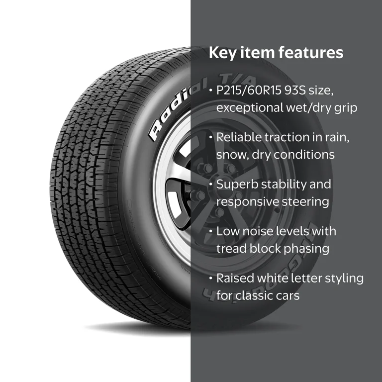 BFGoodrich Radial T/A All-Season P215/60R15 93S Tire - Walmart.com