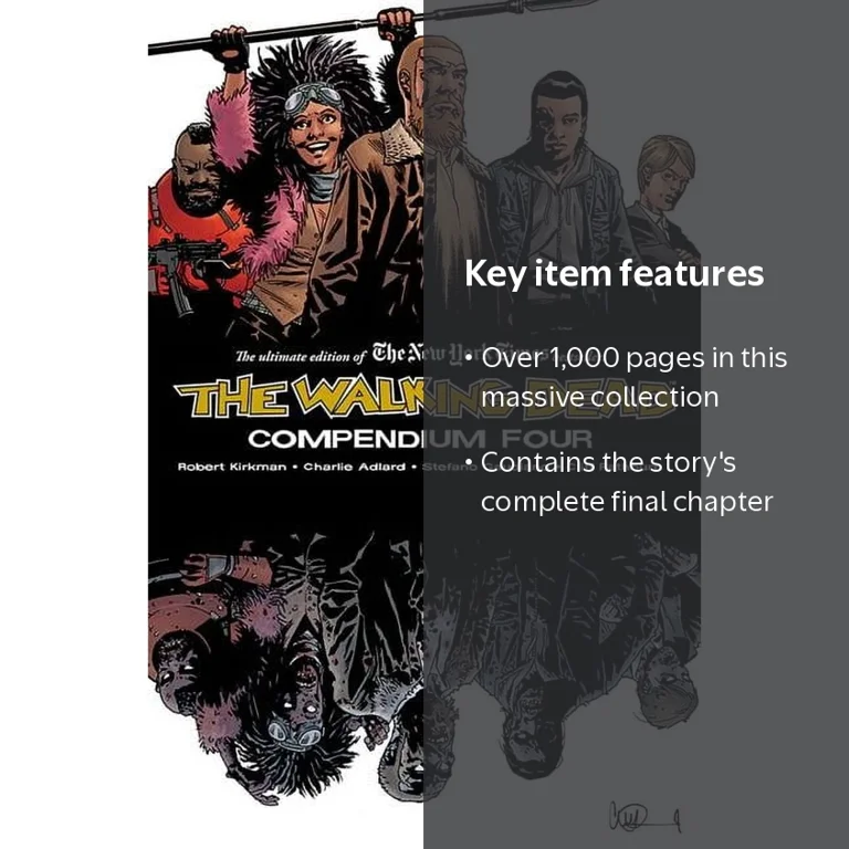 Robert Kirkman, Walking Dead Compendium Volume 4, 1,000+ Pages