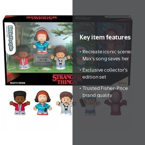 Fisher-Price Little People Collector: Stranger Things Max's Song