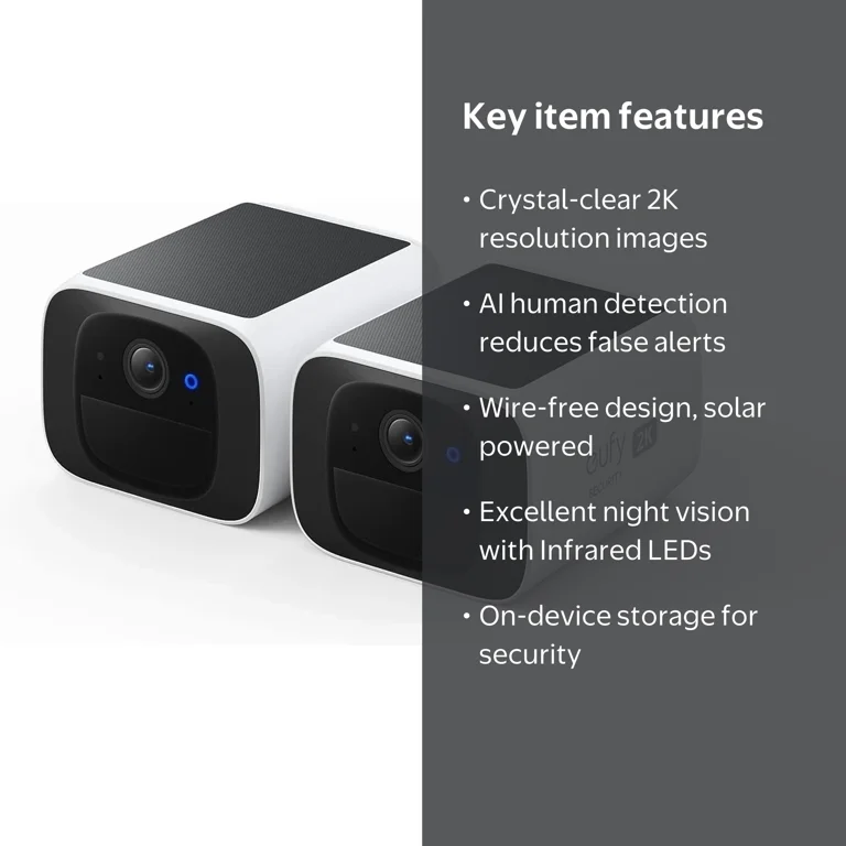 eufy Security SoloCam S220 Solar Wireless 2K Outdoor Camera