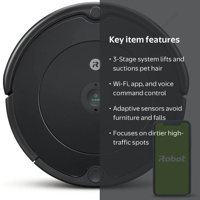 iRobot Roomba 692 Smart Home Robot Vacuum - Wi-Fi, Alexa