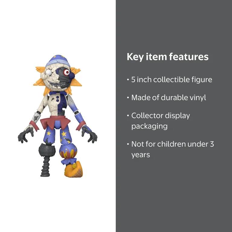 Funko Five Nights at Freddy's Eclipse Vinyl Action Figure, 5