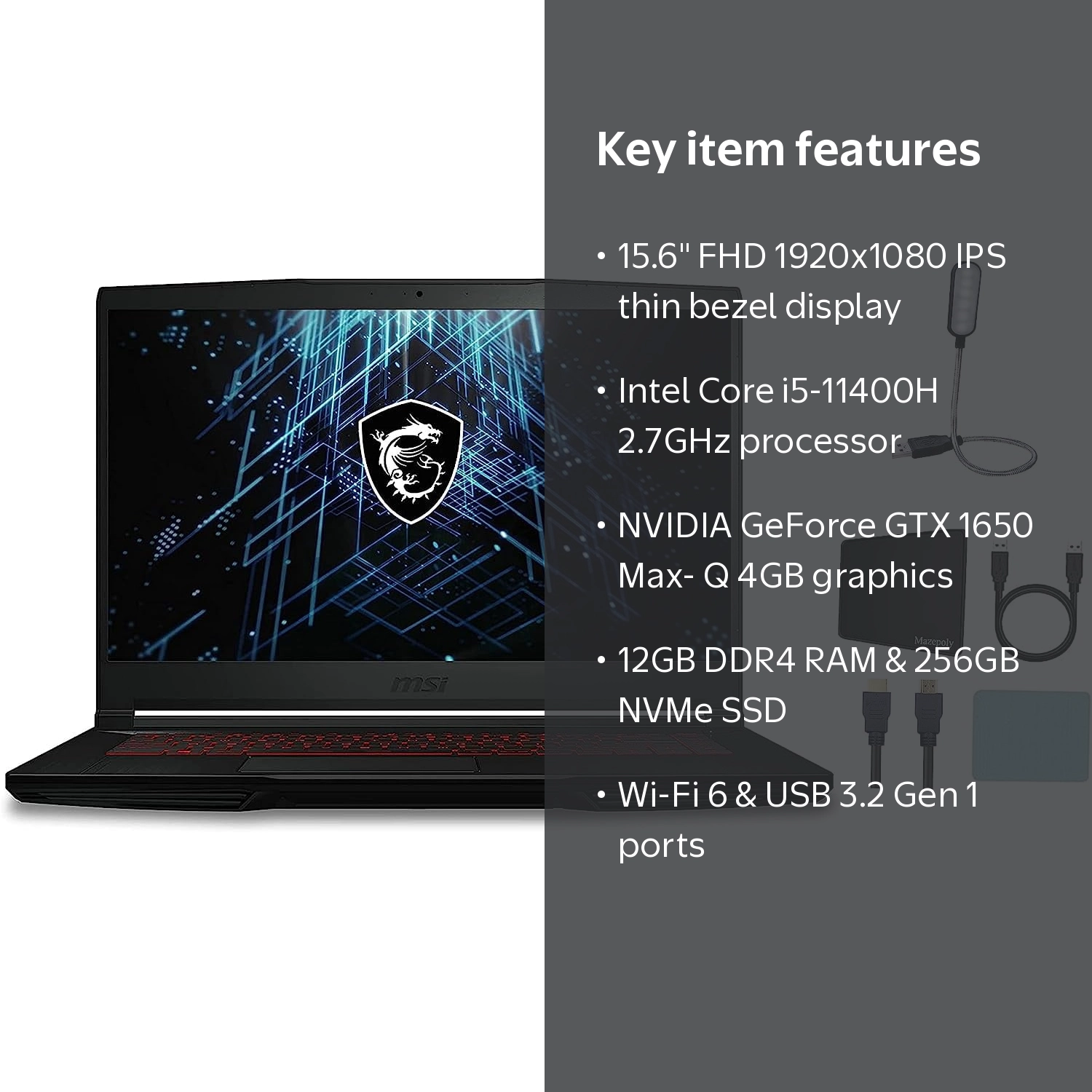 MSI GF63 15.6