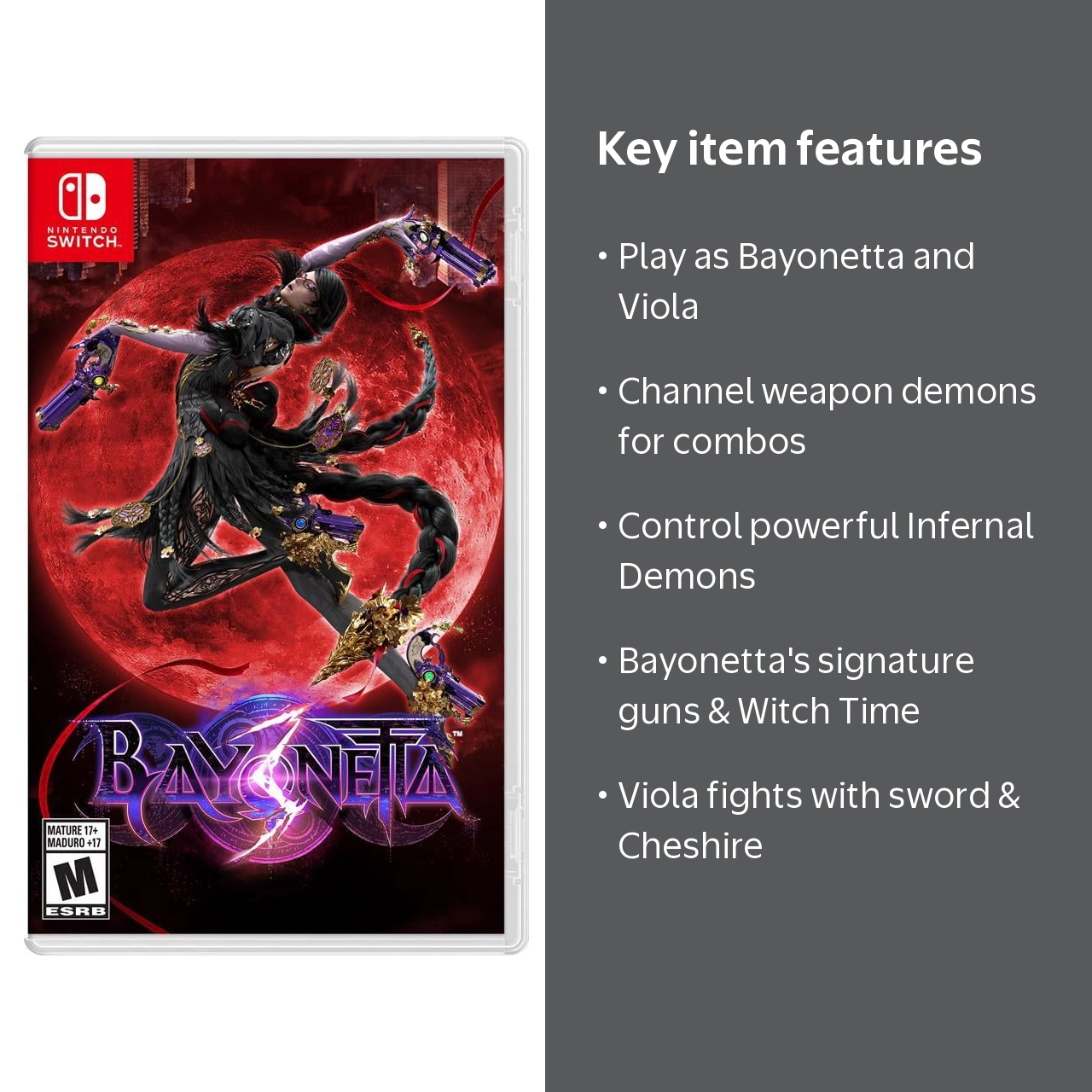 Nintendo, Game, Bayonetta 3, Nintendo Switch, Action Adventure