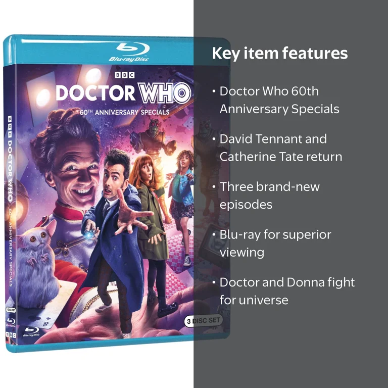 Doctor Who: 60th Anniversary Specials (Blu-ray), BBC - Walmart.com