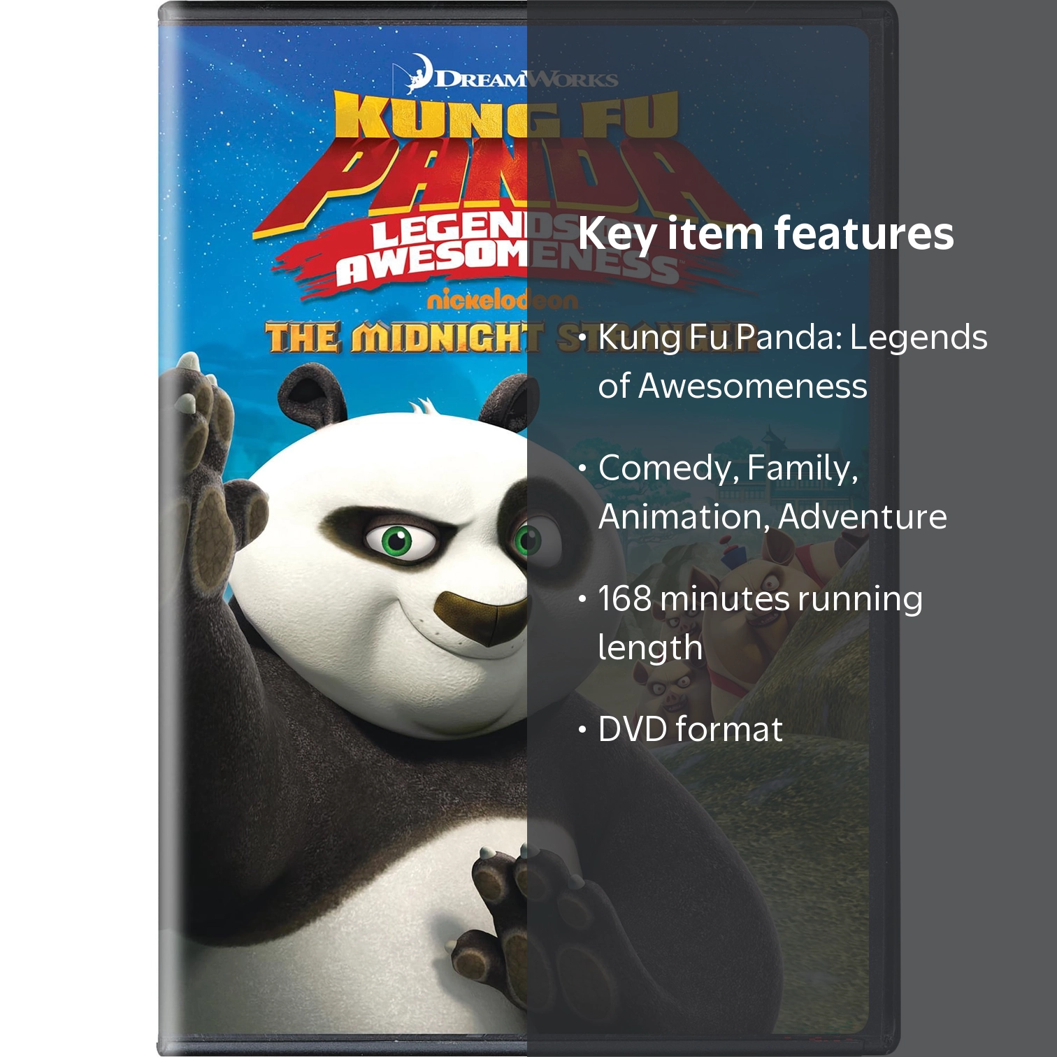 Kung Fu Panda: Legends of Awesomeness - The Midnight Stranger (DVD