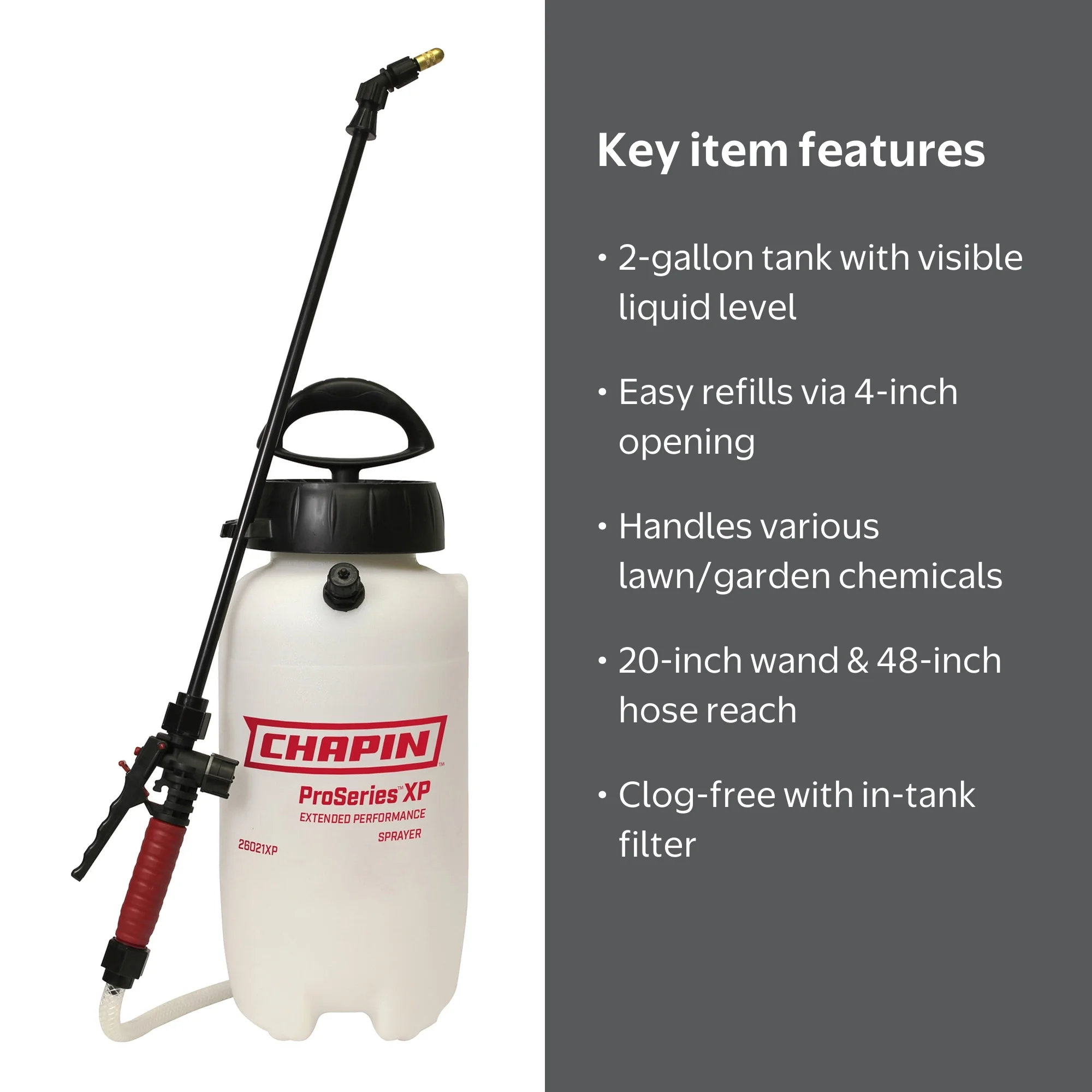 Chapin 26021XP A 2-Gallon Heavy-Duty Compression Sprayer for