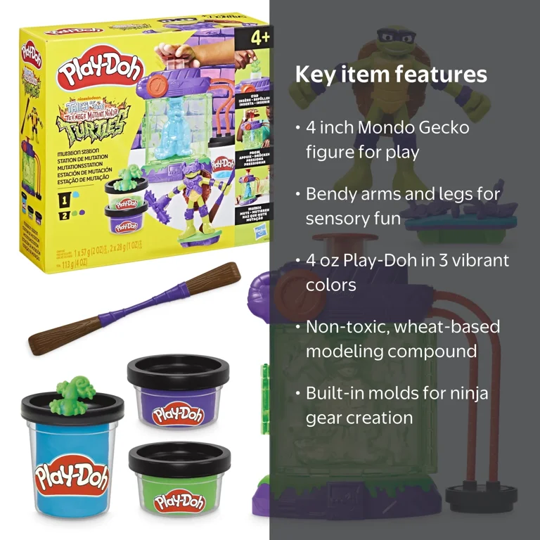 Play-Doh, Arts & Crafts Toys for Kids, Mutation Station, Ages 4+