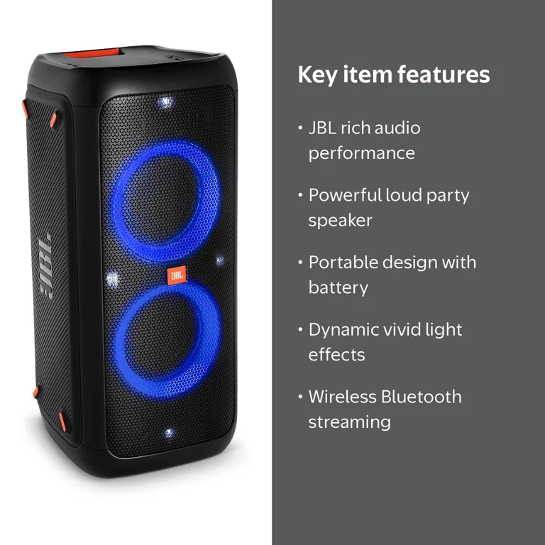 JBL PartyBox 300 Battery-powered Portable Bluetooth Party Speaker