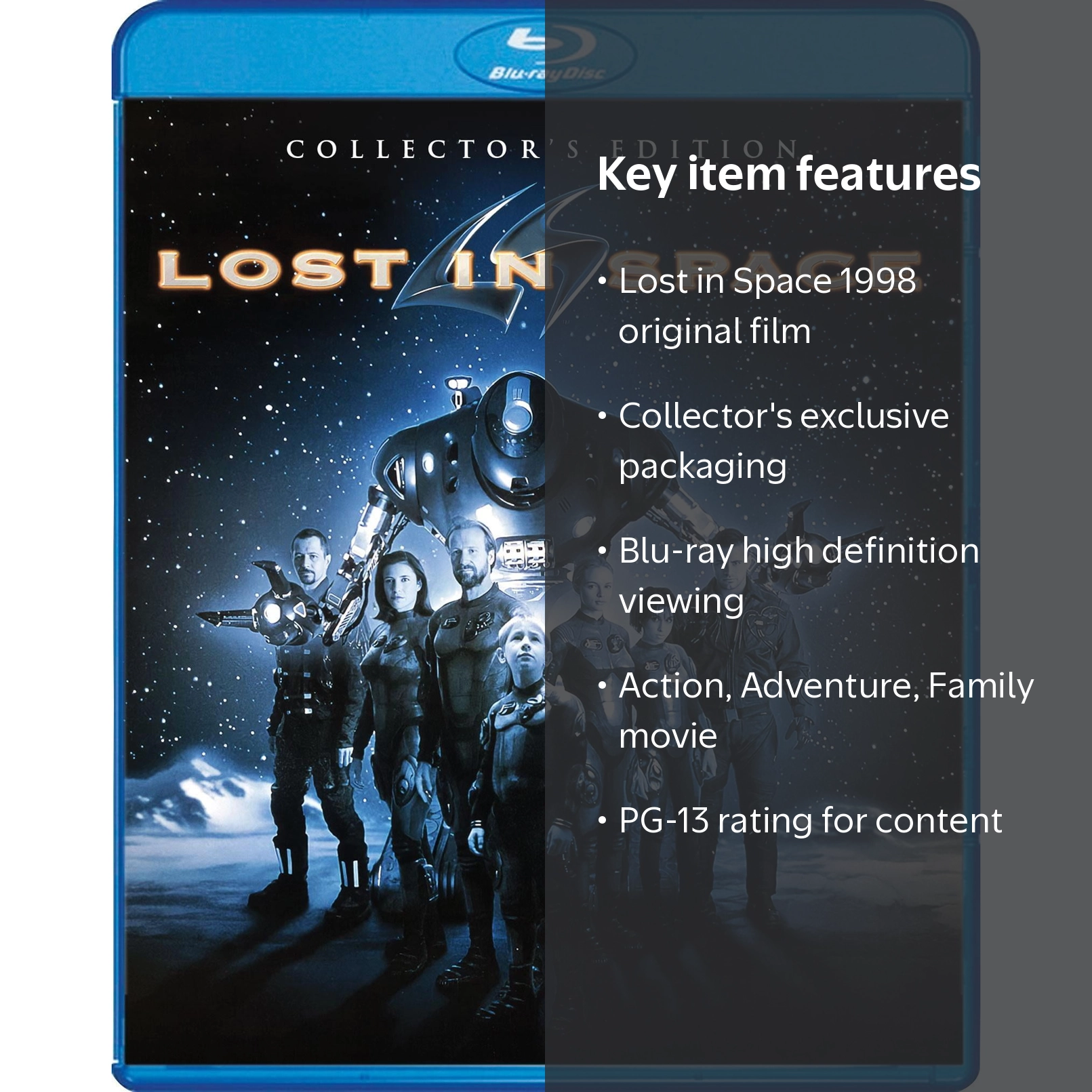 SDS, Blu-ray, Lost in Space 1998 Collector's Edition - Walmart.com