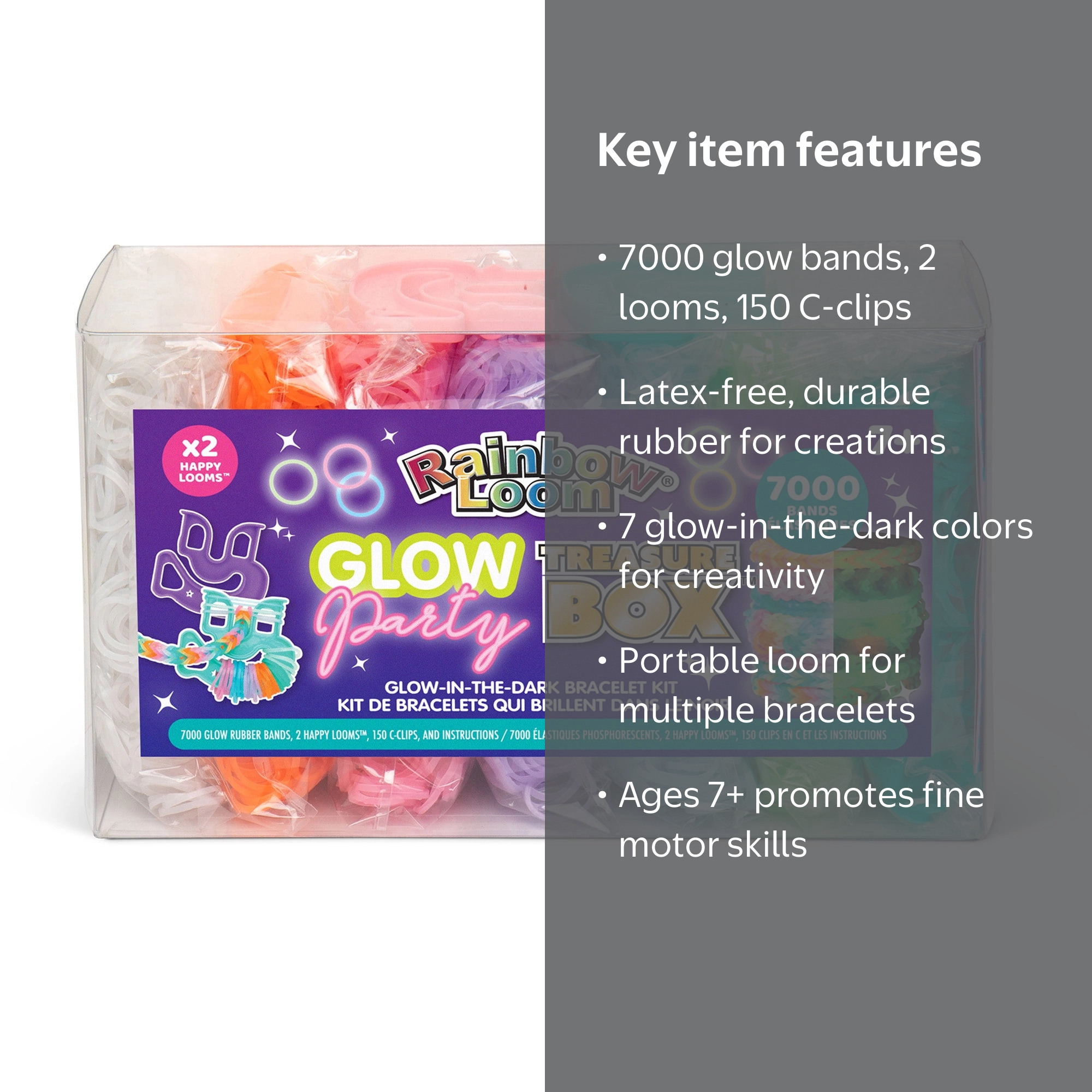 Rainbow・ライブインジャーマニー・限定盤6枚組Box Set・美品 Rainbow Loom- MEGA Combo Set Features, 7,000 High Quality, Latex