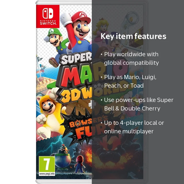 Super Mario 3D World + Bowser's Fury (Nintendo Switch) Imported