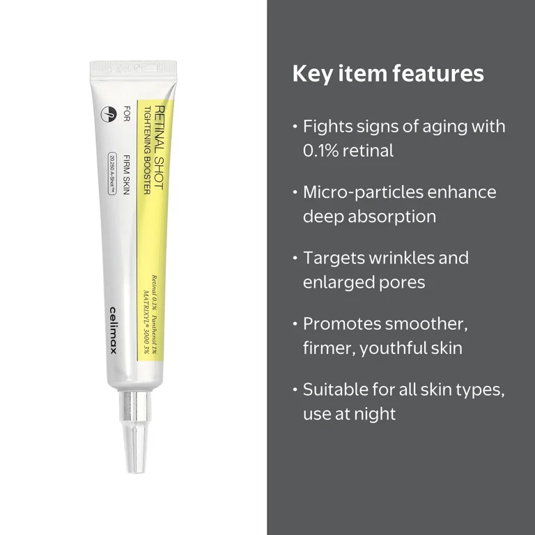 Celimax The Vita-A Retinal Shot Tightening Booster Cream, 15 mL