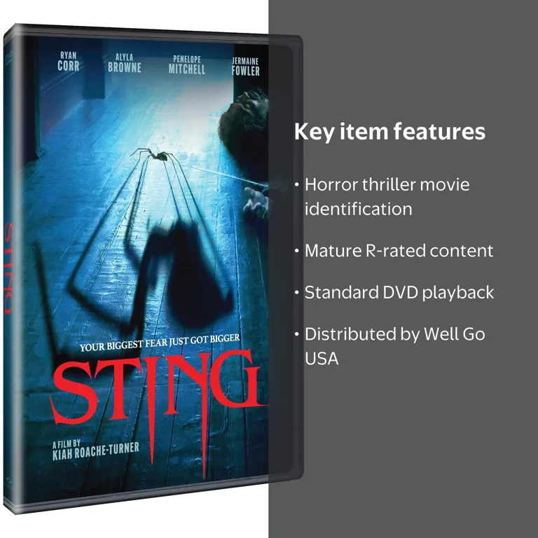 Sting (DVD), Well Go USA, Horror - Walmart.com