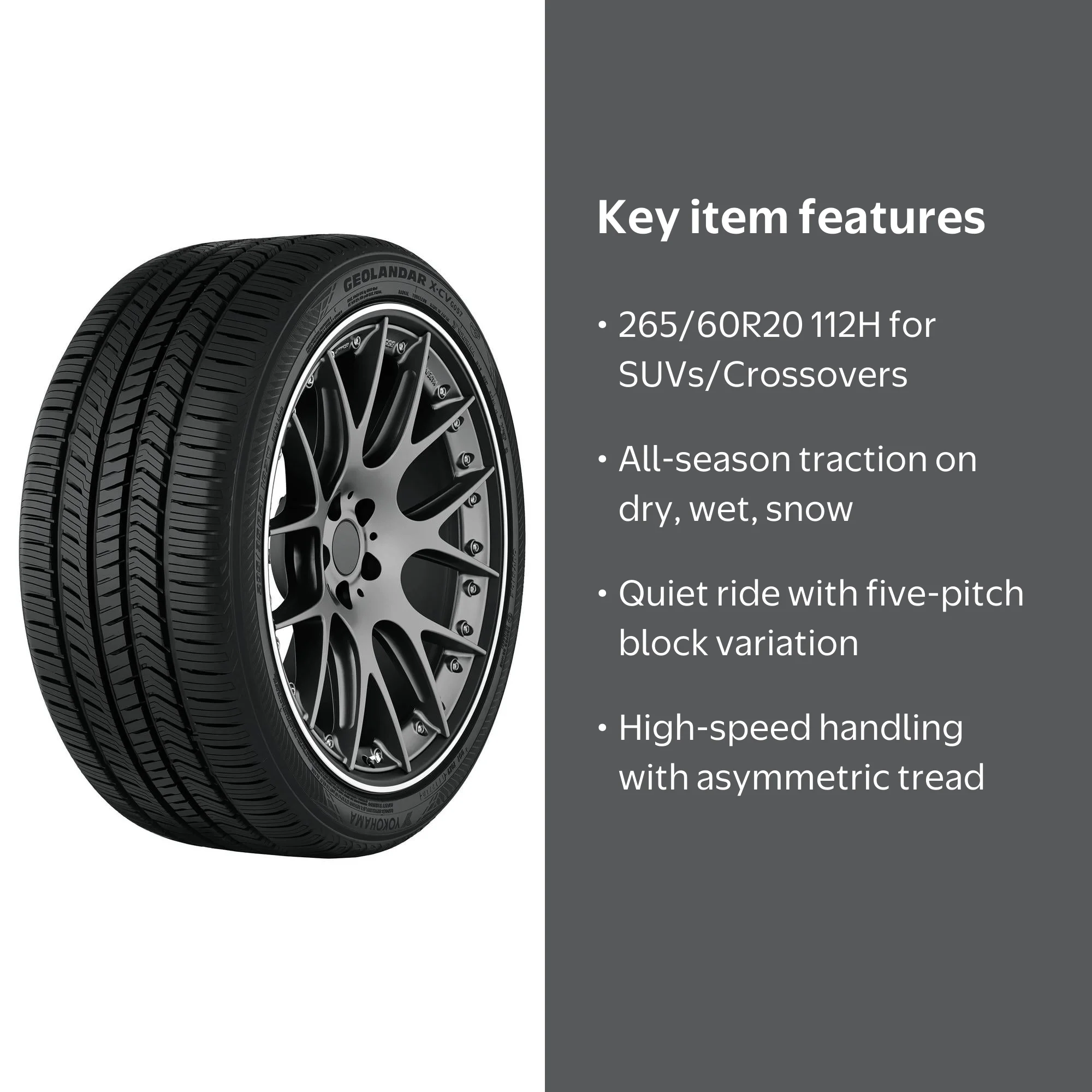 Yokohama Geolandar X-CV G057 All Season 265/60R20 112H SUV