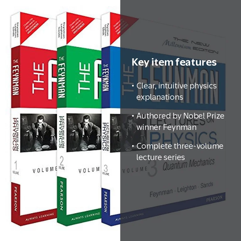 The Feynman Lectures on Physics - Vol. I, II & III Bundle