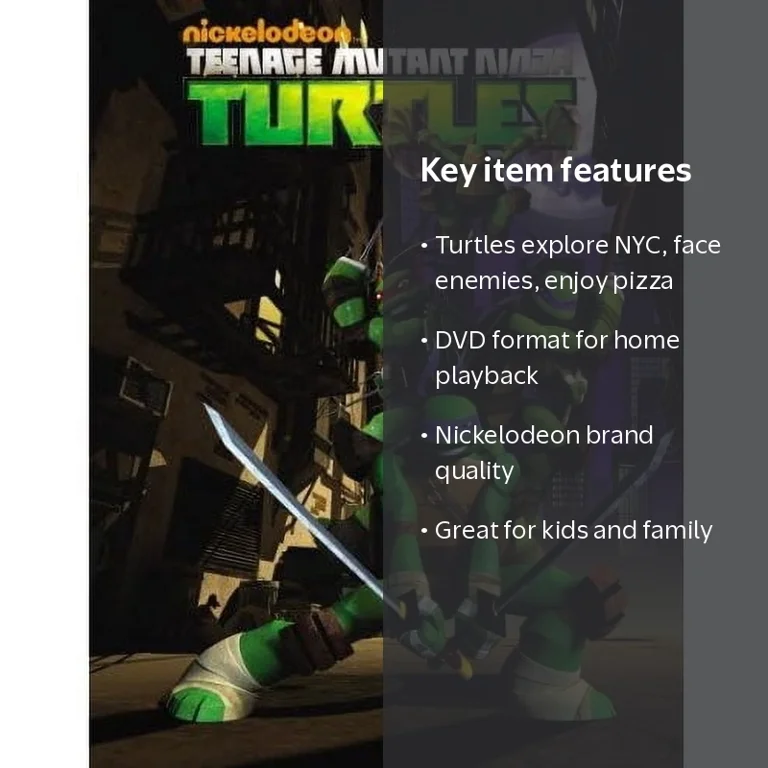 Paramount, Teenage Mutant Ninja Turtles: Rise of the Turtles, DVD