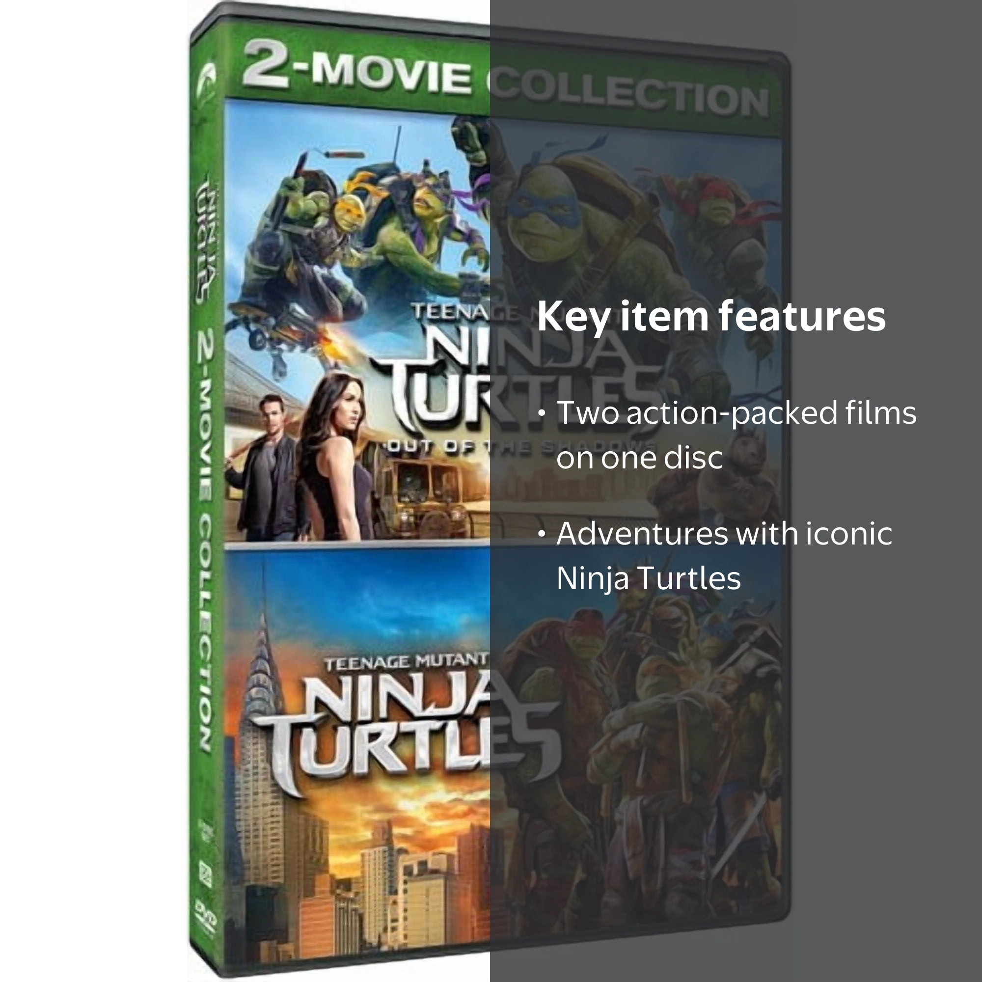 Teenaged Mutant Ninja Turtles (TMNT) Double Feature: Shadows