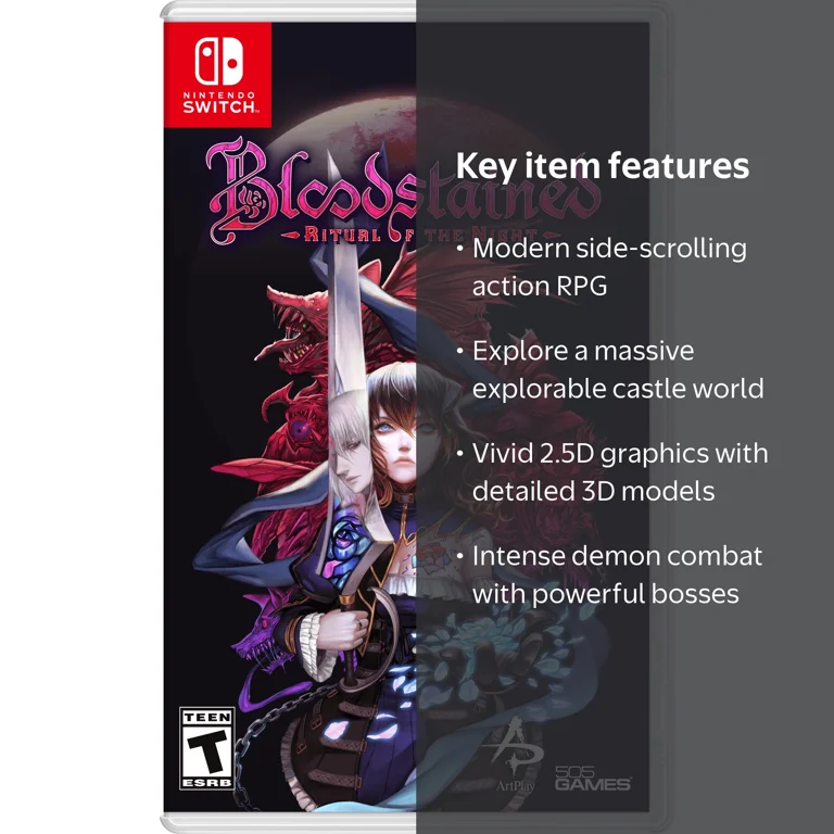 Horror Game Bloodstained: Ritual of the Night by 505 Games for