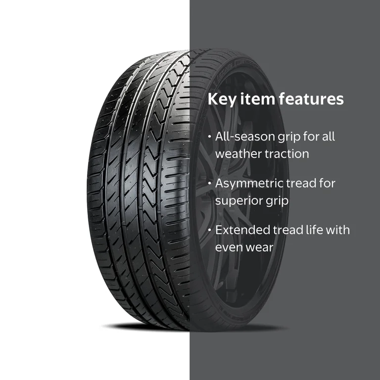 Lexani LX-TWENTY 88W XL High Performance All Season Tire, 235