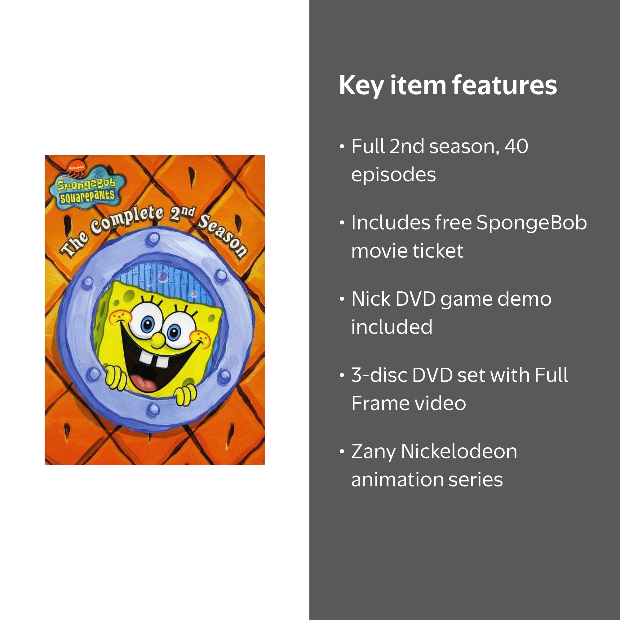 Paramount Home Video, DVD, Season 2, All 40 Episodes, Nickelodeon