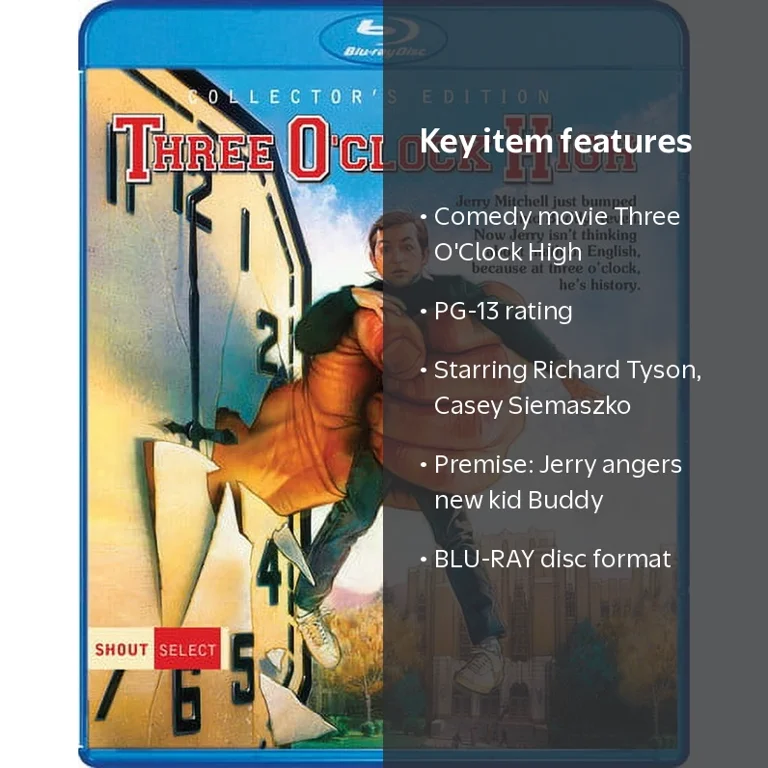 植草克秀 MOVIE ON Blu-ray Shout! Factory - Three O'Clock High [BLU-RAY] - Walmart.com