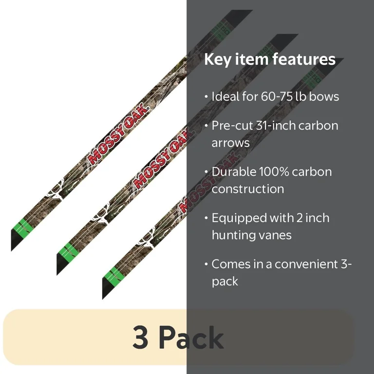Mossy Oak Arrow 350 - 29 Length - 60-75 lb Draw Weight - Walmart.com