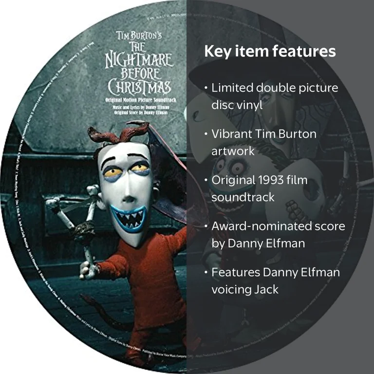 Soundtrack - The Nightmare Before Christmas (Original Motion