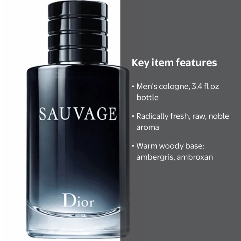 Christian Dior Sauvage Eau de Toilette, Fresh & Woody Men's