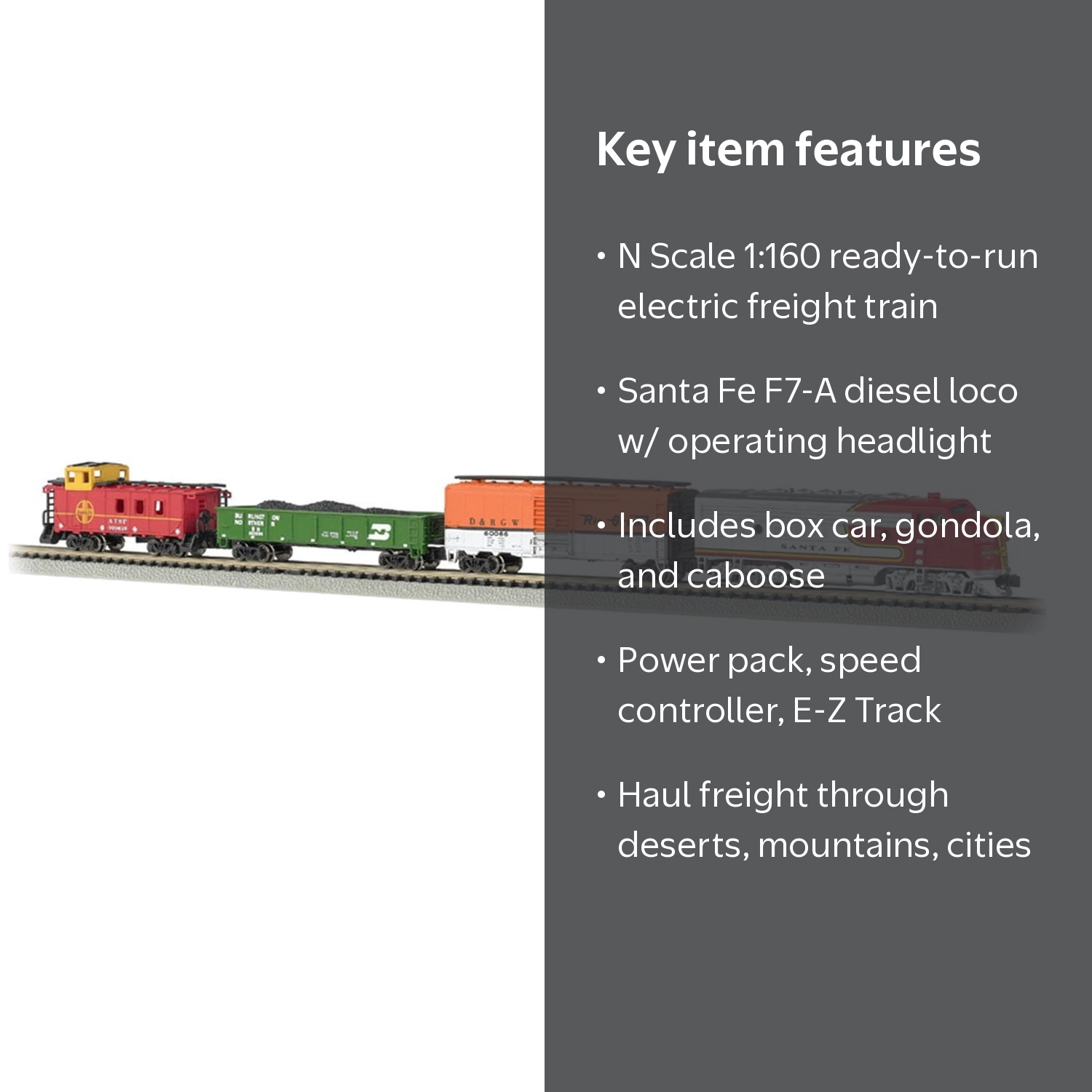 Bachmann Trains N Scale Super Chief Ready To Run Electric Powered