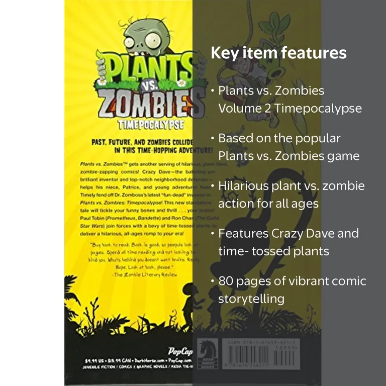 Plants vs. Zombies Volume 2: Timepocalypse, Book 2, Hardcover