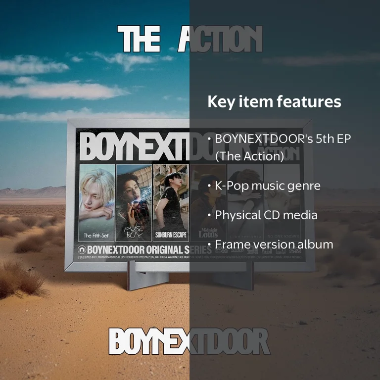 BOYNEXTDOOR - BOYNEXTDOOR 5th EP (The Action) (Frame ver.) - CD