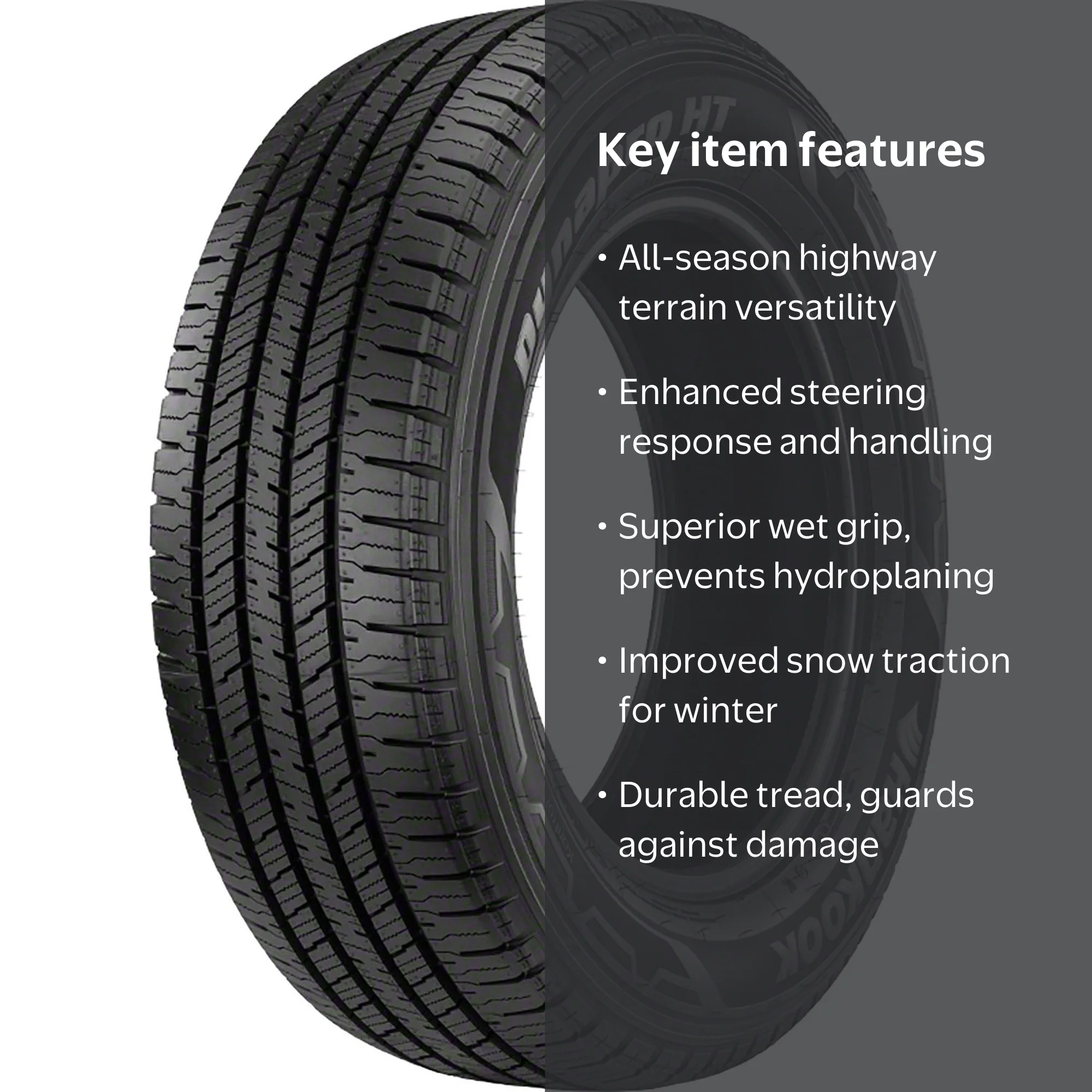 Hankook Dynapro HT (RH12) 235/65R16C 121/119R E All-Season Light